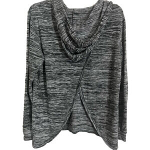 ⭐️3/$25 ⭐️ Gray Open Back Hoodie Size L